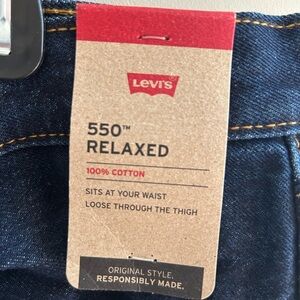 Levi’s. 550 relaxed. W 36 L 32